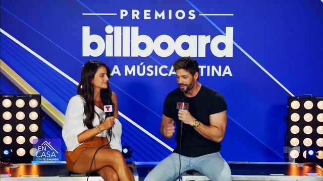 Gaby Espino y William Levy se preparan para Premios Billboard | Telemundo