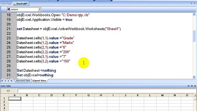 HP QTP Tutorials Day 4 | HP UFT Tutorials day 4| QTP UFT Excel Connection | H2KInfosys