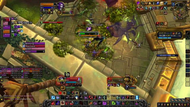 WoW 8.3 | Blood DK | Atal'Dazar +16 (Tyrannical/Raging/Necrotic/Awakened)