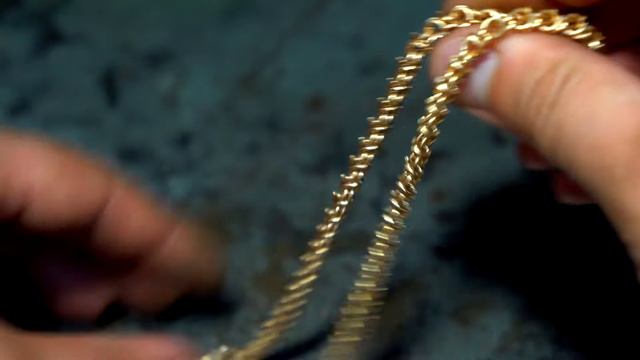 Изготовление браслета из золота Рамзес