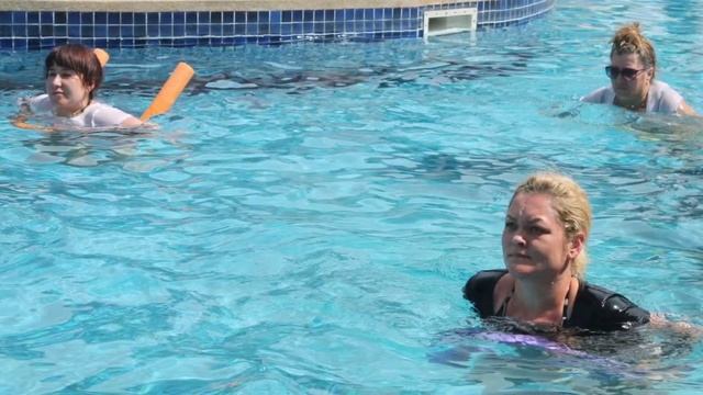 Аквааэробика от Творжинской Юлии на Вилла Ди