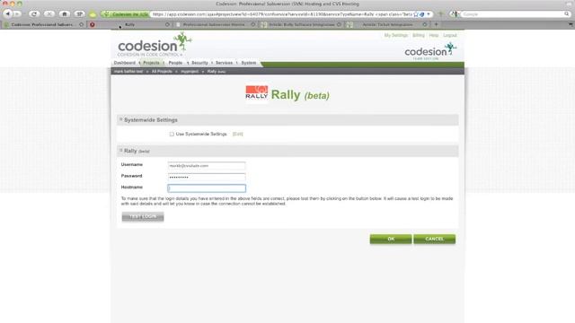 Subversion Rally integration