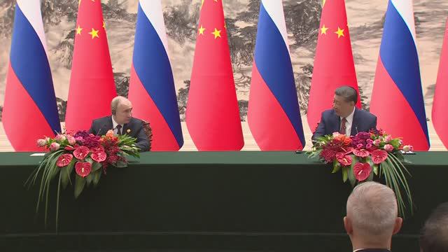Владимир Путин. Заявления для прессы по итогам российско-китайских переговоров 16 мая 2024 года.