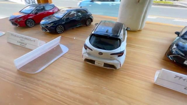トヨタ カローラ スポーツ（TOYOTA COROLLA SPORT）カラーサンプルミニカーの紹介