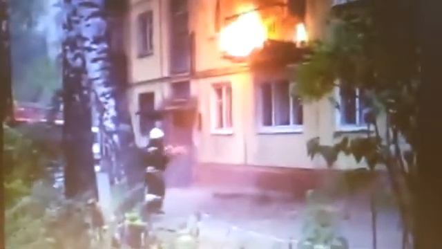 Пенсионерка подожгла дом