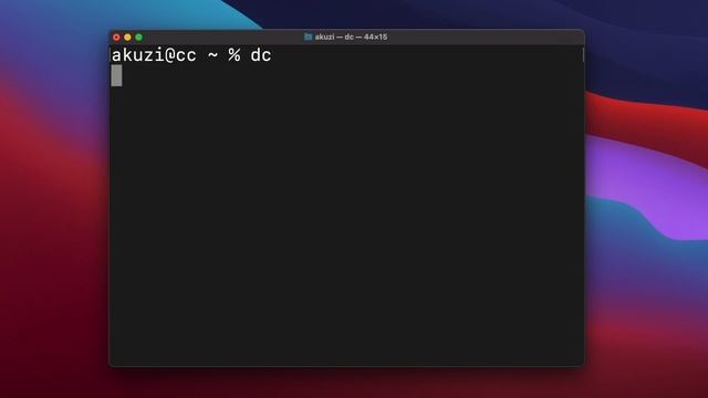 The Genius of the "dc" Desktop Calculator