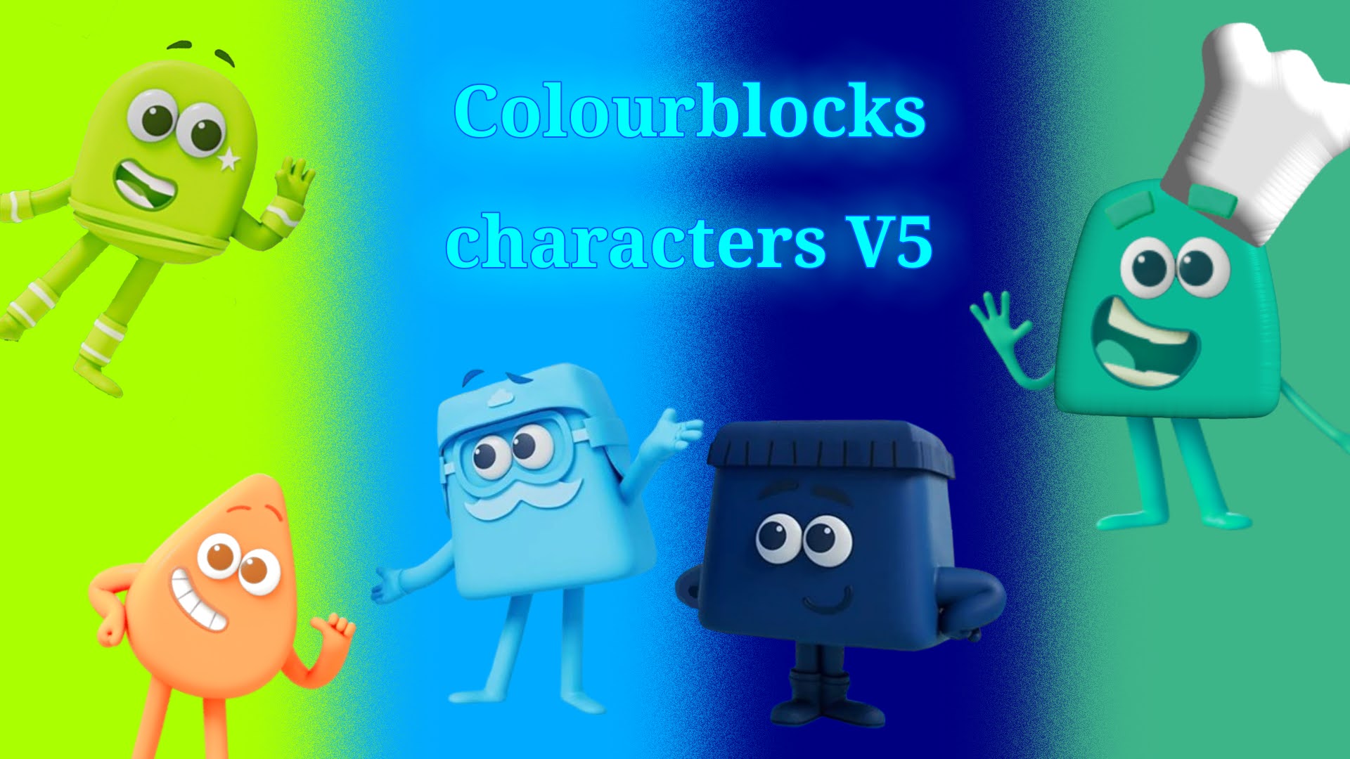 Colourblocks characters V5