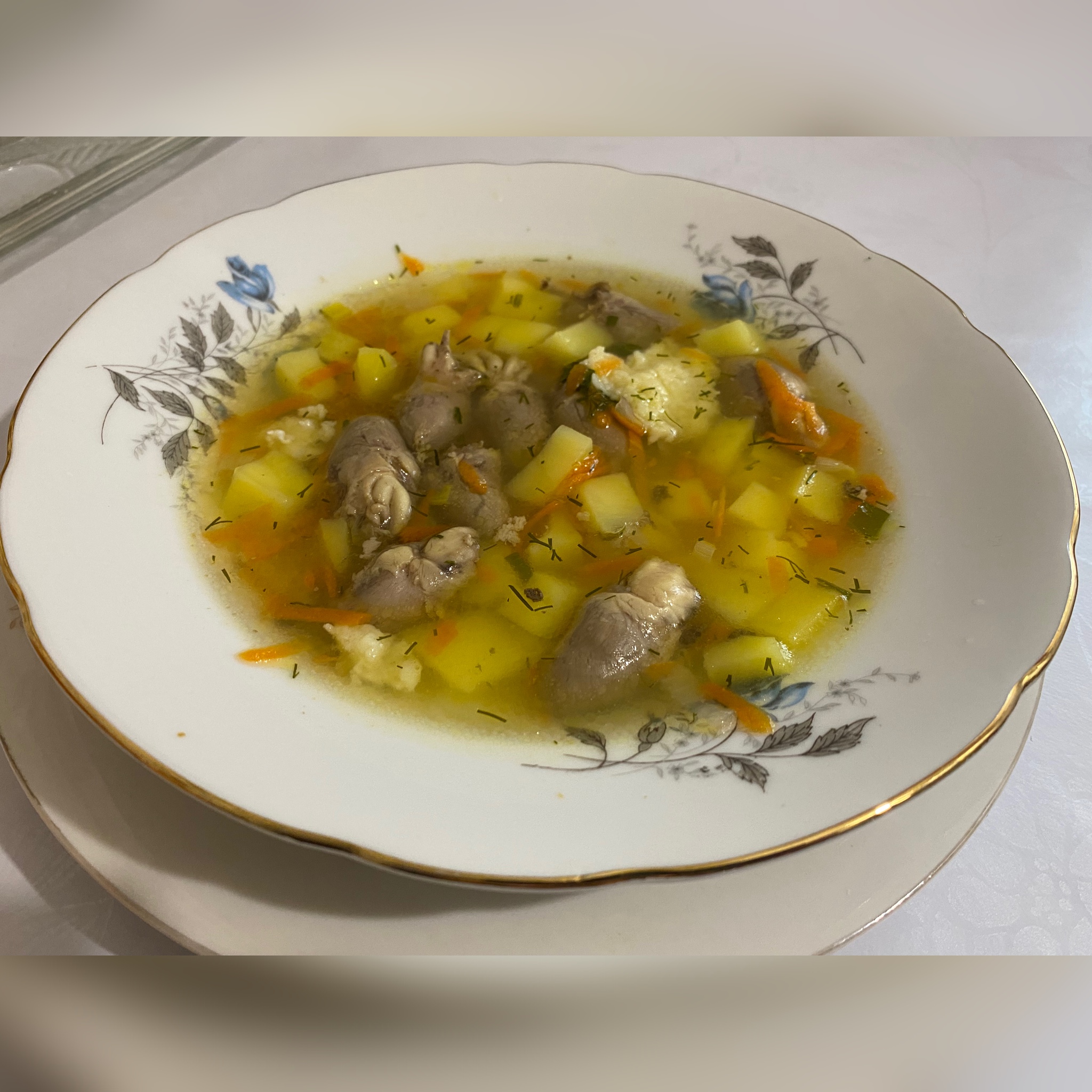 56\ Легкий супчик с КЛЕЦКАМИ! Очень вкусный домашний СУП.Рецепт от Olga творческие зарисовки.