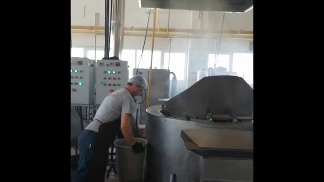 Оборудование для обжарки арахиса с корочкой во фритюре