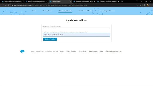 How To Get Salesforce Developer Swag || Free for All ( Students all branch + Working professionals