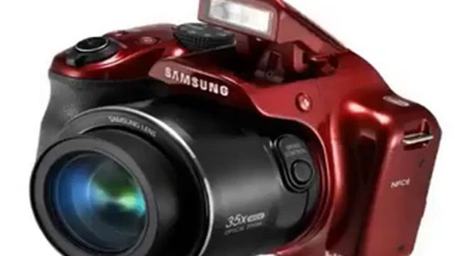 Details Samsung WB1100F 16 2MP CCD Smart WiFi & NFC Digital Camera with 35x Op Top