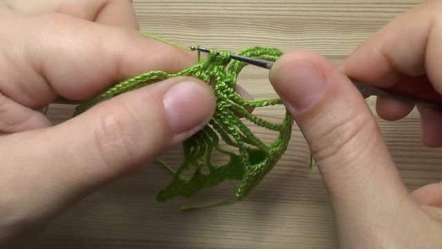 БАБОЧКА вязание крючком ЧАСТЬ 2.  How to crochet a butterfly
