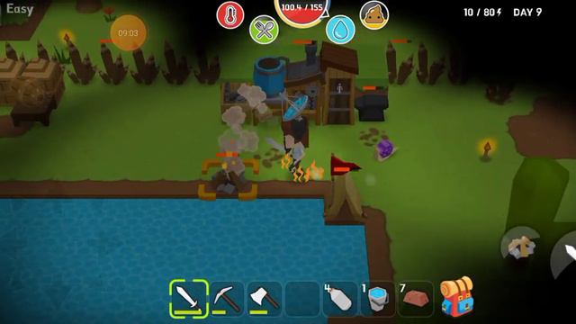 Лаборатория//прохождение игры Mine survival//5серия