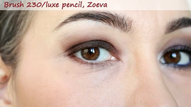 Trucco occhi smokey eye viola con 4 prodotti [eng sub]