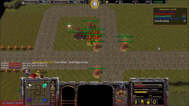 Unstable makes it stable | Thunder builder gameplay | Burbenog TD 2.34e - Warcraft 3 REFORGED