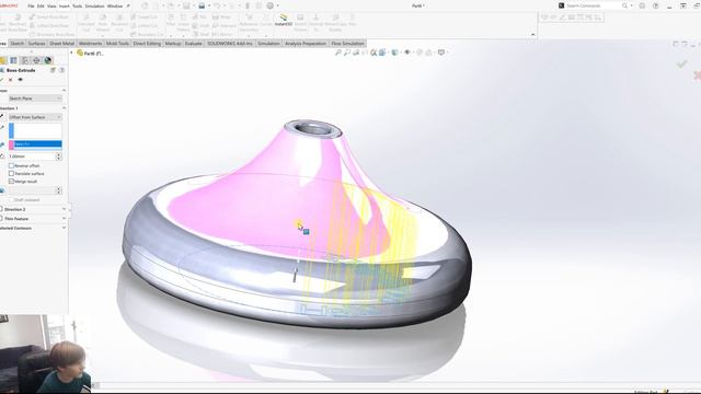 Создаем форму для литья в SolidWorks