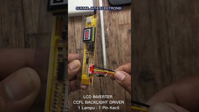 LCD CCFL Inverter 1 Lampu 1 Pin kecil Backlight Driver