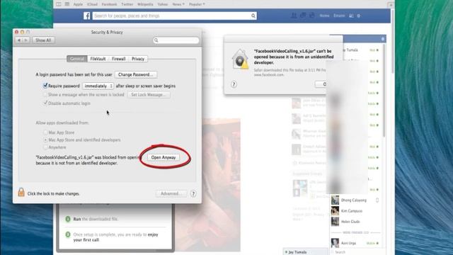 How to do Facebook Video Call On Mac OS X Mavericks - Please Subscribe