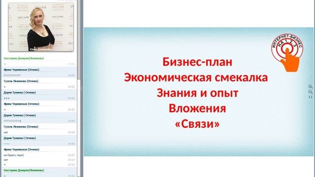Презентация Бизнес проекта   Довиденко Юлия 2016 08 04