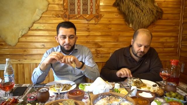 Səfa və Nadir Qəbələ süfrəsində