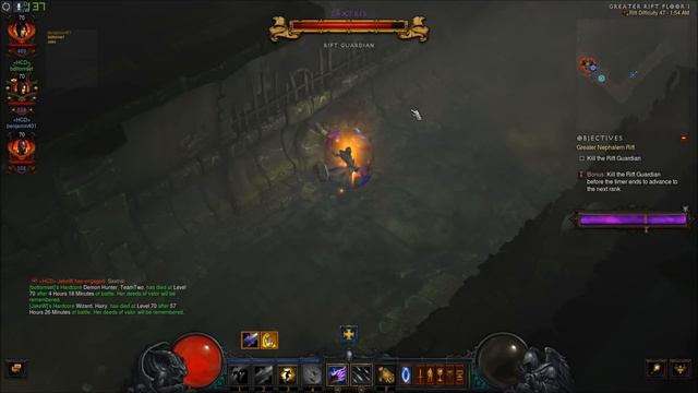 Diablo 3 Hardcore Disconnect Death