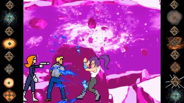 Turanga Leela (Futurama) vs Daphne Blake (Scooby Doo)- Ultimate Mugen Fight 2016