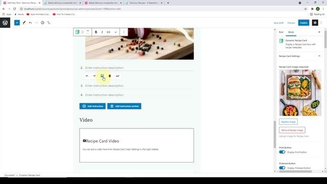 Create Your First Recipe Using Recipe Blocks  Delicious Recipes Plugin