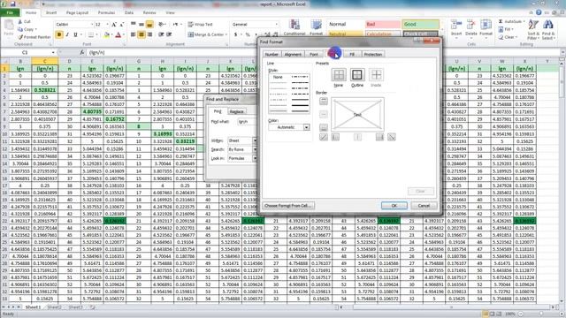 7.7 Find and Replace Feature - MS Excel (Urdu) - MS Office 2010 Tutorials