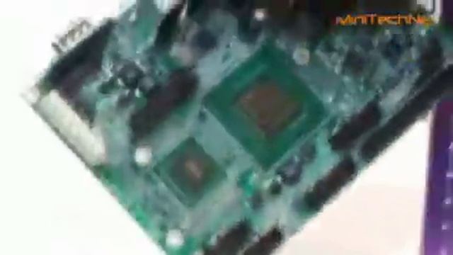 Portwell PEB-2736 Intel Atom Menlow Embedded Board - CeBIT 2008 (DE)1045