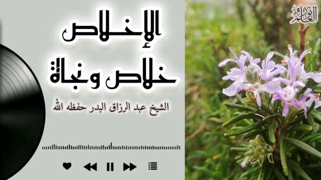 لا تعلق قلبك بأحد من الخلق وماذا قال فلان، هذا هو الحرية الصحيحة! مقطع رائع جدا نفعنا الله به