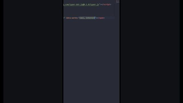 Крутая анимация набирающегося текста на JavaScript