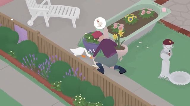 Игра про гуся  Untitled Goose Game  3