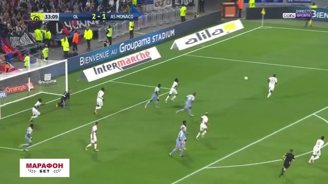 ЛИОН-МОНАКО 3-2 ОБЗОР МАТЧА. ЧЕМПИОНАТ ФРАНЦИИ 14.10.2017