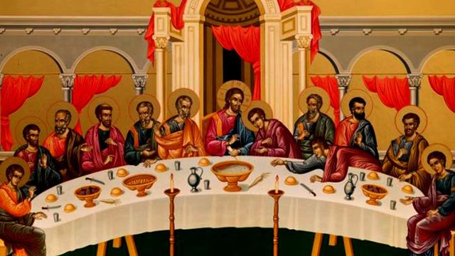 Велики четвъртък сутрин, Вечерня с Василиева литургия, Четива, Песнопения