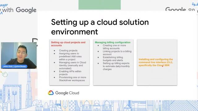 Introduction to Preparing for the Associate Cloud Engineer Certification Exam #1 (جون عزيز)
