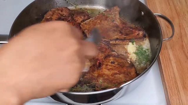 Honey Garlic Ginger Pork|| Jerene's Eats|| Easy Pork Chops Recipe