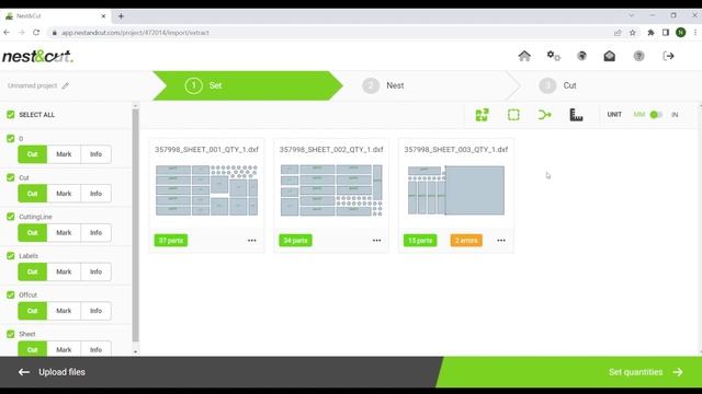Remake a nesting - Nest&Cut tutorial