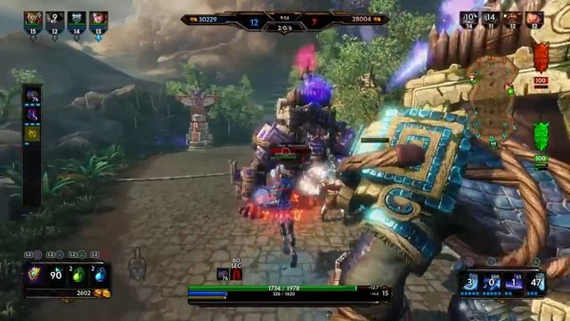 SMITE - Siege Janus and Erlang Shen second encounter