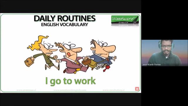 Present Simple Tense   Daily Routine 15 de enero Mtro  Jason Thomas A2