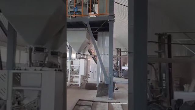 10-15 tons of dry powder mortar production line per hour