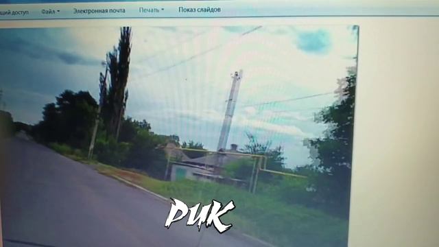 Разрыв снаряда ВСУ по улице Дмитрия Жлобы в Горловке
