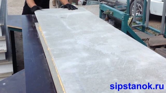 Фрезерный станок для СИП (сэндвич) панелей выборка пенопласта и минваты | sipstanok.ru