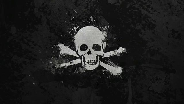 Пиратский Флаг | Череп и Кости | Skull and Bones | Pirate Flag - Живые Обои