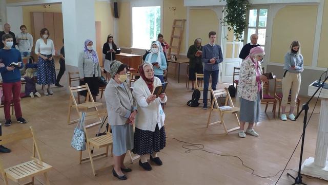 Общее пение _