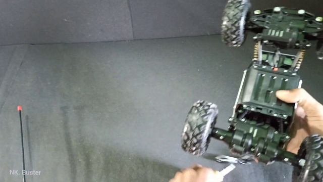 Unboxing And Testing| RC Rock Crawler| 4×4 1:16 Scale 2.4Ghz Monster Car|