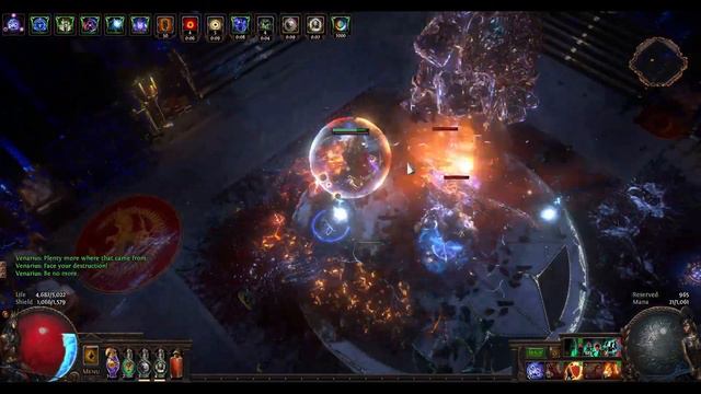 Maw of Mischief Ignite Elementalist League Starter Mapping & Bossing Build Guide PoE 3.20