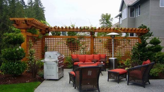 compare wood pergolas and composite pergola