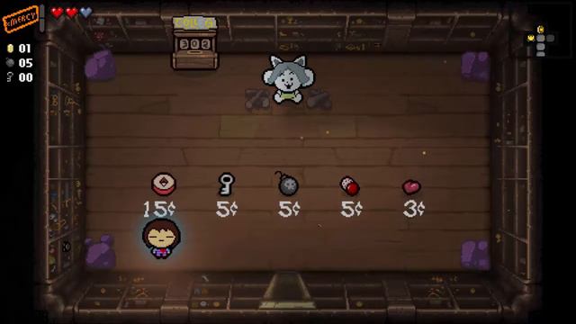 The Binding of Isaac Afterbirth: Undertale Mod: Shopping Madness!