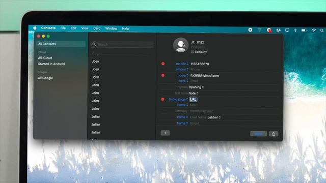How to Add or Delete Contacts on MacBook Pro!