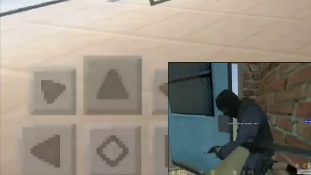 (OLD) Minecraft CTF but i wear a maid skin and make a steve friend